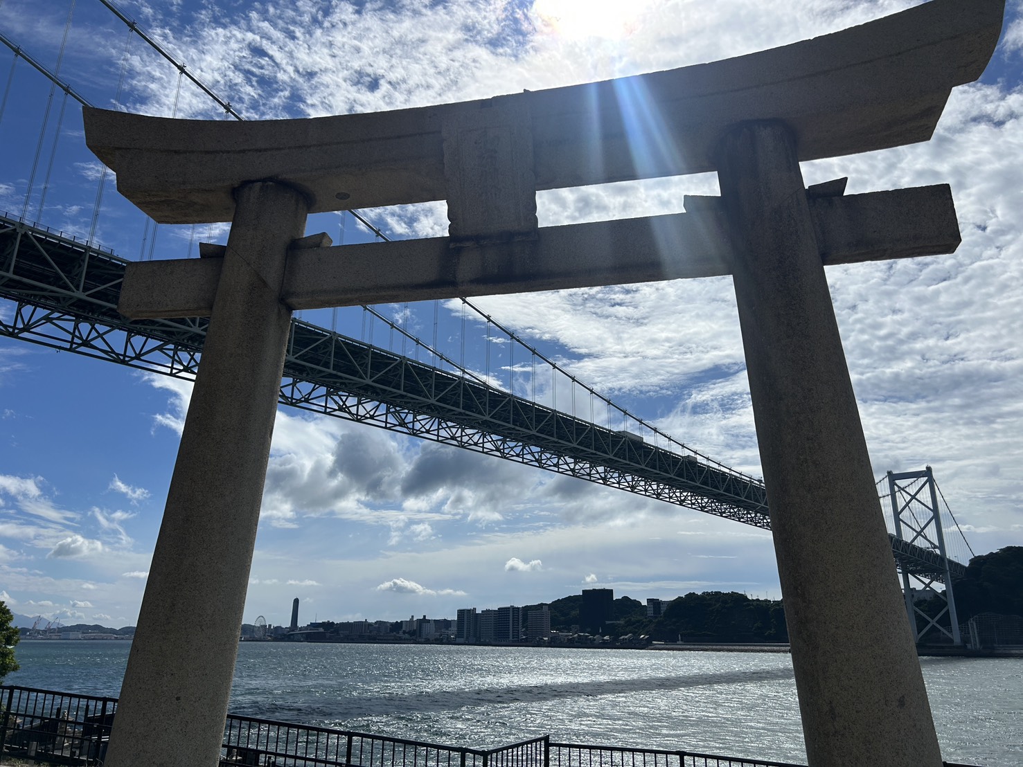 休日に和布刈神社へ行ってきました