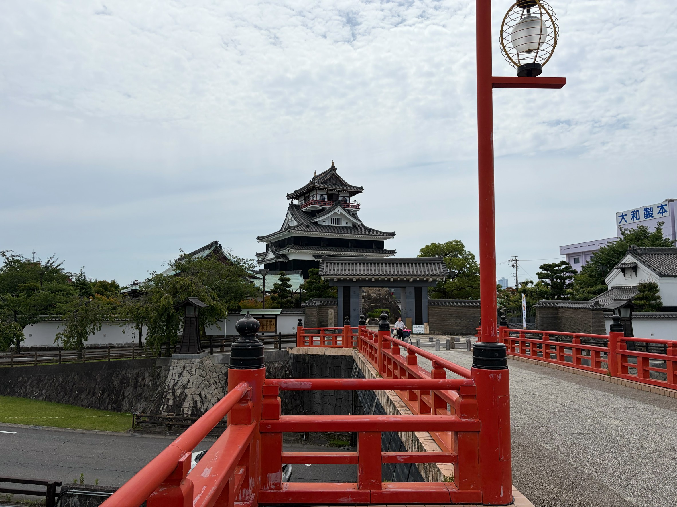 念願の初登城