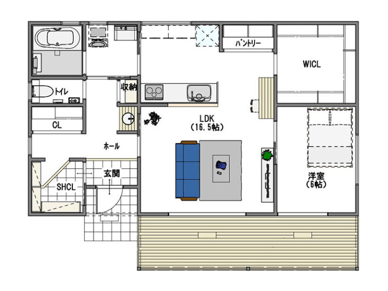 平屋一戸建てに必要な土地の広さ・坪数とは？間取り・人数別にご紹介♪｜注文住宅お役立ちコラム｜悠悠ホーム | 福岡・熊本・佐賀のハウスメーカー