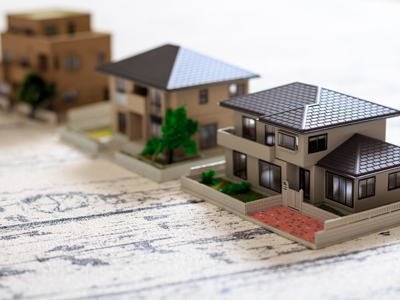 注文住宅の種類はフルオーダーやセミオーダーや建売住など種類があることを表した写真