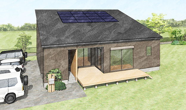 実際の間取り例