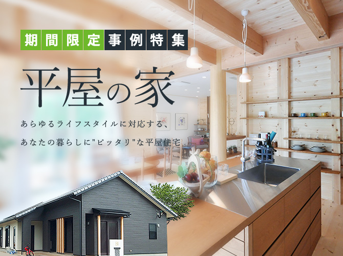 平屋の家