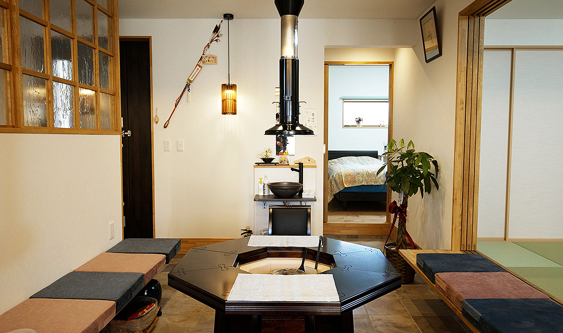 土間のある快適な暮らしを実現した完全自由設計の平屋