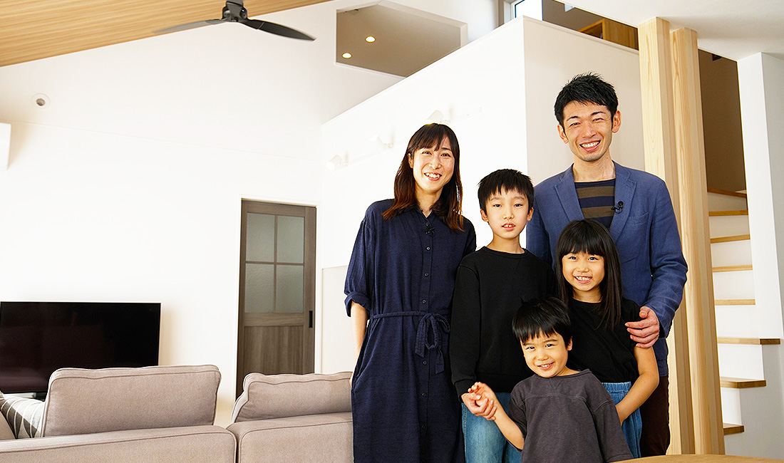 マンションのような平面的な暮らしができる理想の平屋