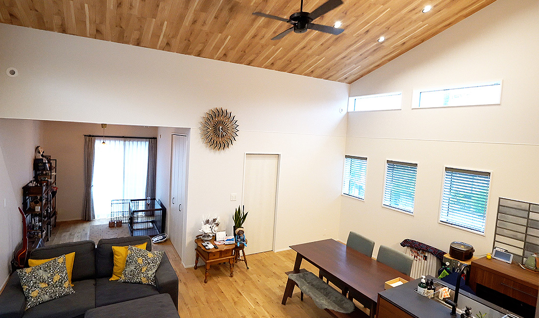 おしゃれ平屋暮らしやすさのヒミツは健康的なくつろぎ空間と家事動線