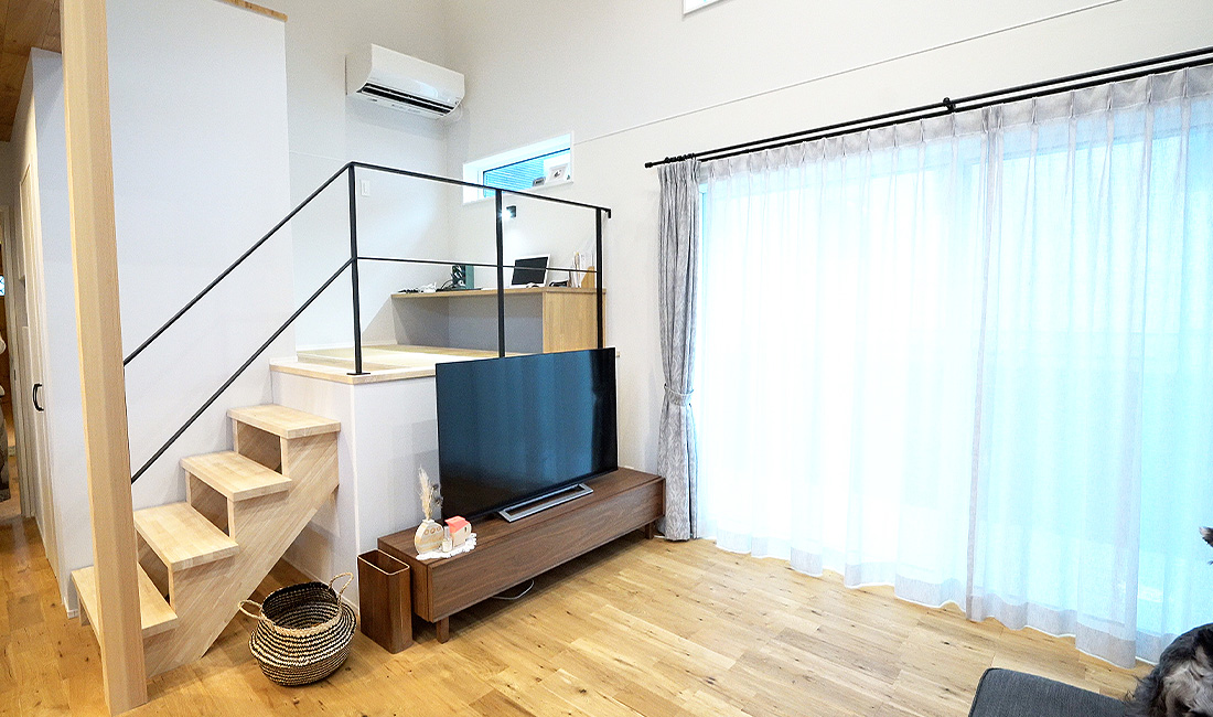 おしゃれ平屋暮らしやすさのヒミツは健康的なくつろぎ空間と家事動線