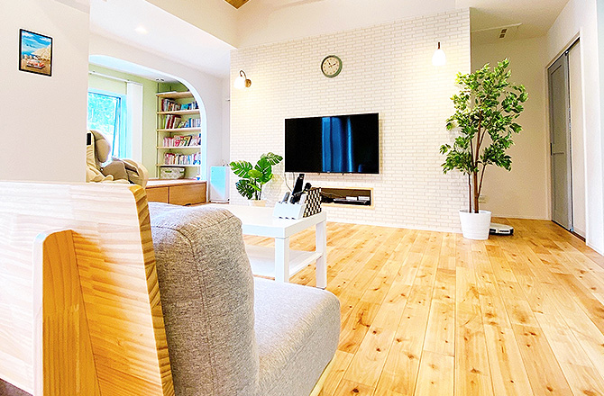 バリアフリーで誰もが暮らしやすい空間