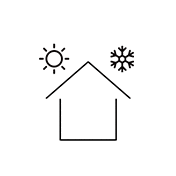 冬は暖かく、夏は涼しいため快適に過ごせる