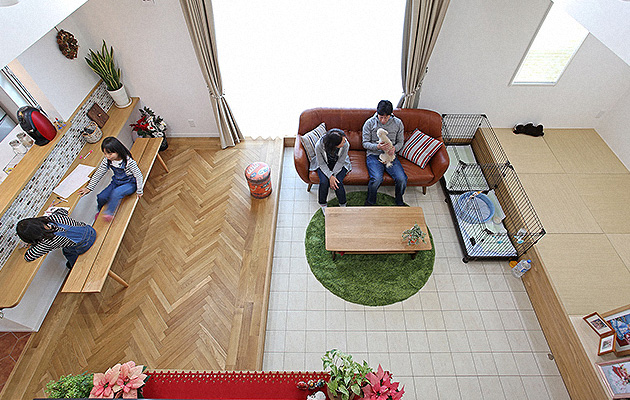 土間スペースのある暮らし