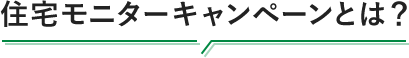 平屋モニターキャンペーンとは？