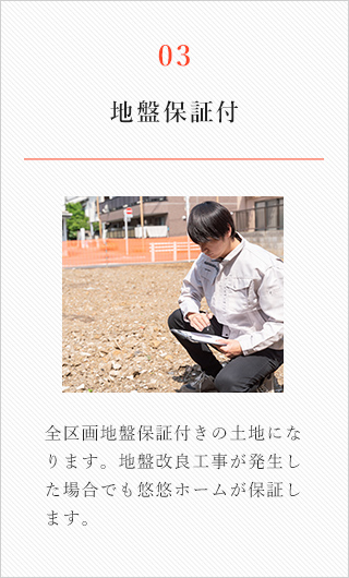 03/地盤保証付