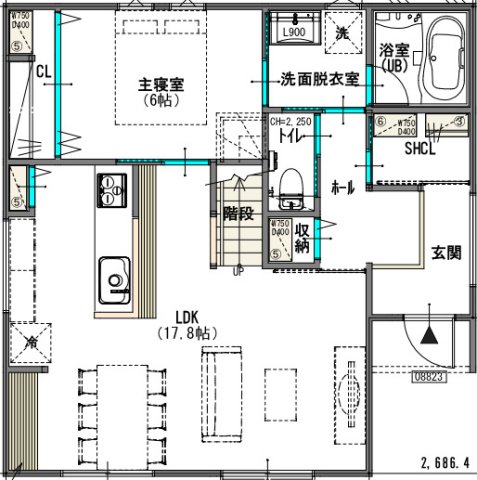 間取り図（1F）