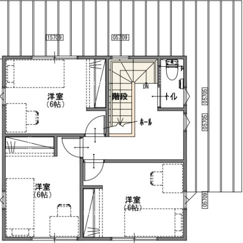間取り図（2F）