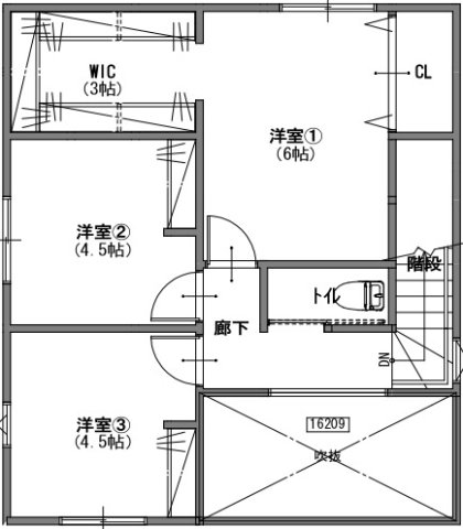 間取り図（2F）