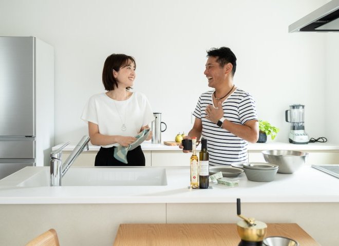 毎日の家事が楽しくなる、効率的なキッチンの秘密