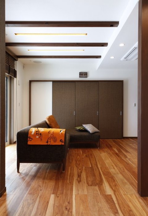 バリ風アジアンテイストの家