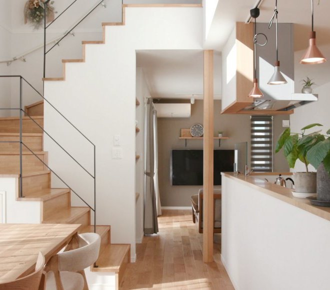 土地にもこだわったナチュラルテイストな家