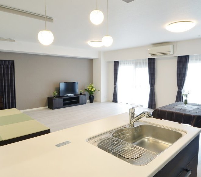 生まれ変わったマンション