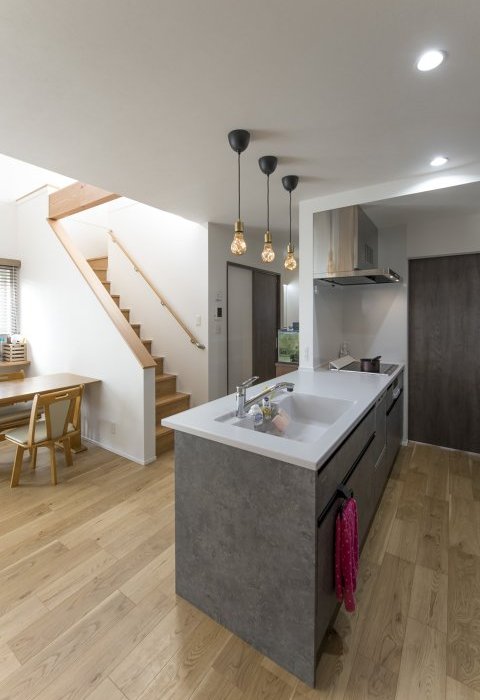 女性目線で考えた、家事も子育てもしやすい家