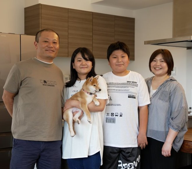 2階リビングで家族が一緒にいられる空間が実現