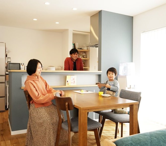 健康で快適♬　収納スペースたっぷりの家づくり
