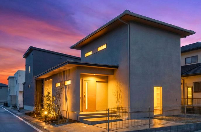 【熊本市南区】忙しい私を「OFF」にする。床を下げたリビングでホッとする家