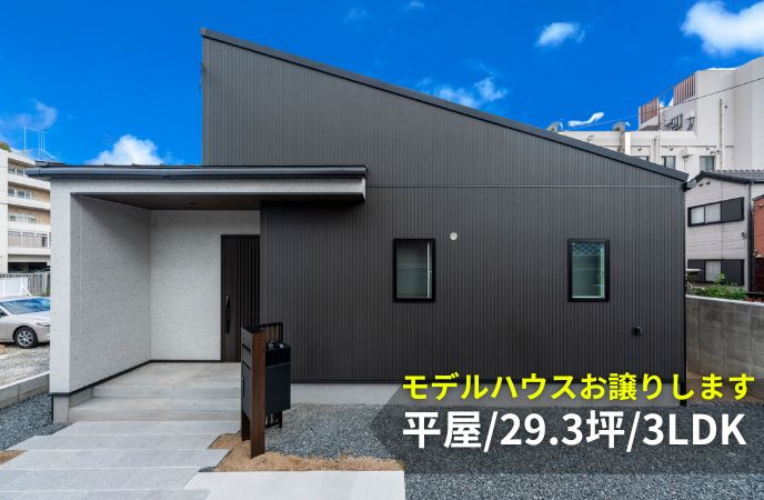 モダンなデザインと開放感、スキップフロアが広がる平屋