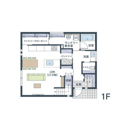 1階 間取り図