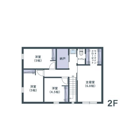2階 間取り図