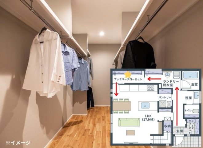 ただいま動線