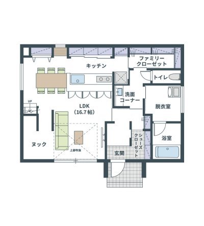 1階間取り拡大