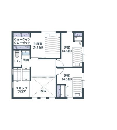 2階間取り拡大