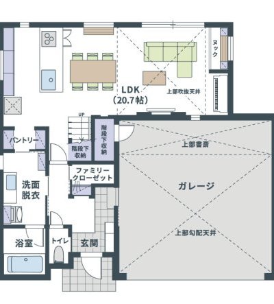 1階間取り図