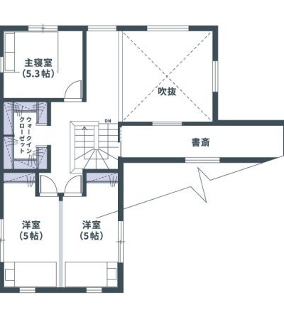 2階間取り図