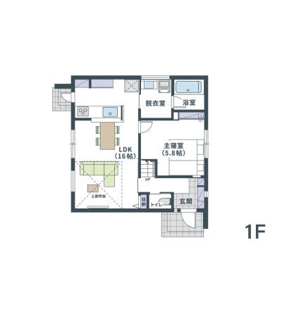 1階間取り図