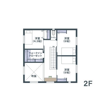 2階間取り図
