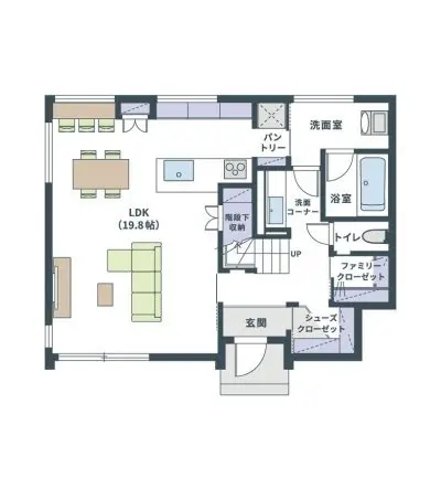 1階間取り図