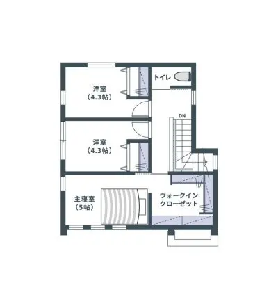 2階間取り図