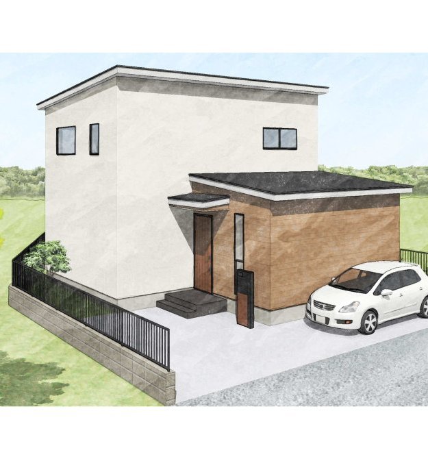 平屋のような暮らし／主寝室を1Fに配置した間取り◎ 年齢を重ねても安心の2階建ての家