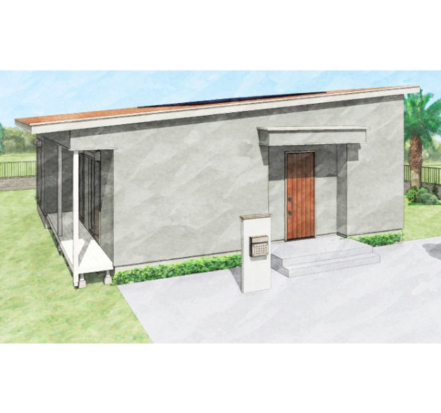 デザイン性も機能性も追求したカリフォルニアスタイルの平屋の家