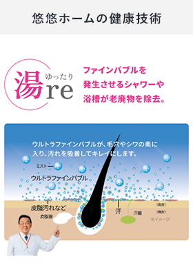 悠悠ホームの健康技術